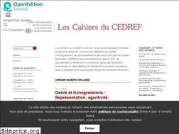 Sites similar to cedref.revues.org