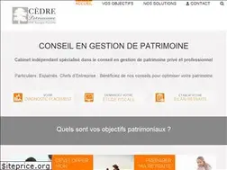 Sites similar to cedrepatrimoine.fr