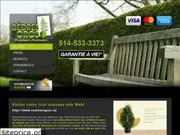 Sites similar to cedresengros.com