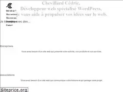 Sites similar to cedricchevillard.fr