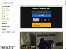 Sites similar to cedrictai.com