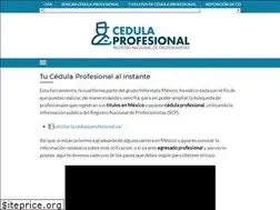 Sites similar to cedulaprofesional.co