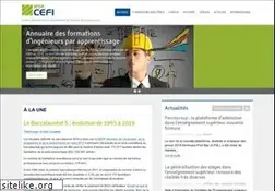 Sites similar to cefi.org