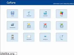 Sites similar to cefore.net