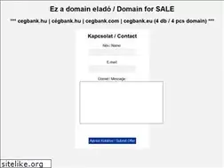 Sites similar to cegbank.hu