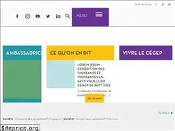 Sites similar to cegepsi.ca