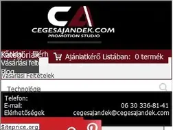 Sites similar to cegesajandek.com