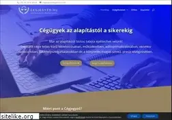 Sites similar to cegjegyzo.hu