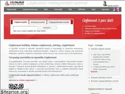 Sites similar to cegtalalo.hu