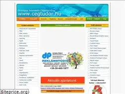 Sites similar to cegtudor.hu