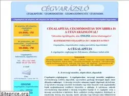 Sites similar to cegvarazslo.hu