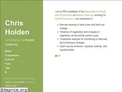 Sites similar to ceholden.github.io