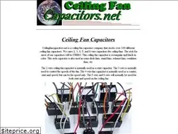 Sites similar to ceilingfancapacitor.net
