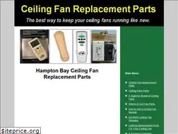 Sites similar to ceilingfanreplacementparts.com