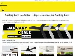Sites similar to ceilingfanswarehouse.com.au