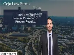 Sites similar to cejalawfirmtx.com