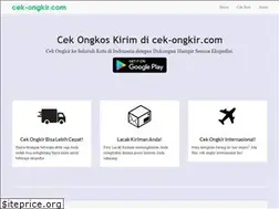 Sites similar to cek-ongkir.com