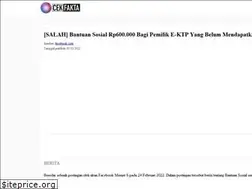 Sites similar to cekfakta.com
