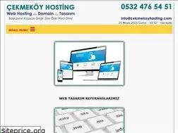 Sites similar to cekmekoyhosting.com