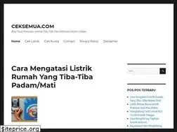 Sites similar to ceksemua.com