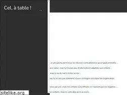 Sites similar to cel-a-table.com