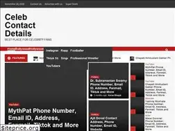 Sites similar to celebcontactdetails.com
