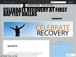 Sites similar to celebraterecoveryfirstbaptistdallas.wordpress.com