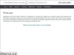 Sites similar to celebrationfootandankle.com