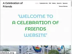 Sites similar to celebrationoffriends.org