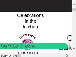 Sites similar to celebrationsinthekitchen.com