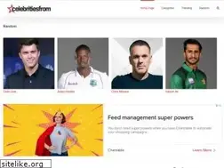 Sites similar to celebritiesfrom.com