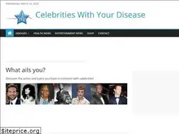 Sites similar to celebritieswithyourdisease.com