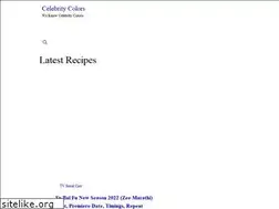 Sites similar to celebritycolors.com
