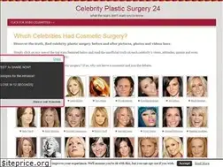 Sites similar to celebrityplasticsurgery24.com