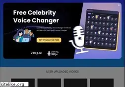 Sites similar to celebrityvoicechanger.com