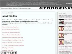 Sites similar to celebstrueheight.blogspot.com