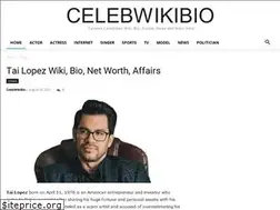 Sites similar to celebwikibio.com