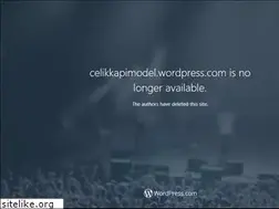 Sites similar to celikkapimodel.wordpress.com
