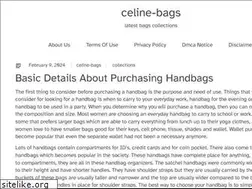 Sites similar to celine-bags.org