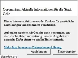 Sites similar to celle.de