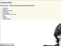 Sites similar to cellocoach.de