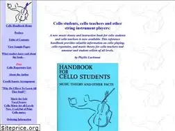 Sites similar to cellohandbook.com