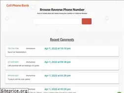 Sites similar to cellphonebank.org