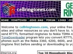 Sites similar to cellringtones.com