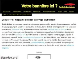 Sites similar to cellule4x4.com