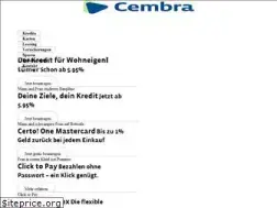 Sites similar to cembra.ch