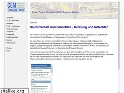 Sites similar to cemconsultants.de