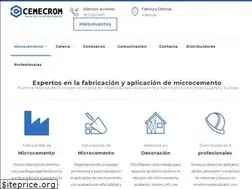 Sites similar to cemecrom.com