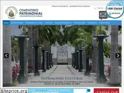 Sites similar to cementeriopatrimonial.org.ec