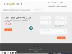 Sites similar to cemeterybrokers.com